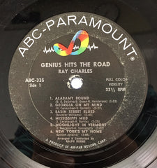 Ray Charles : The Genius Hits The Road (LP, Album, Mono)