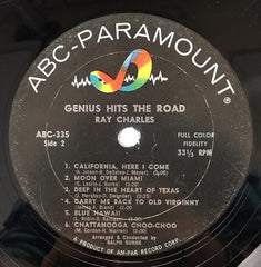 Ray Charles : The Genius Hits The Road (LP, Album, Mono)