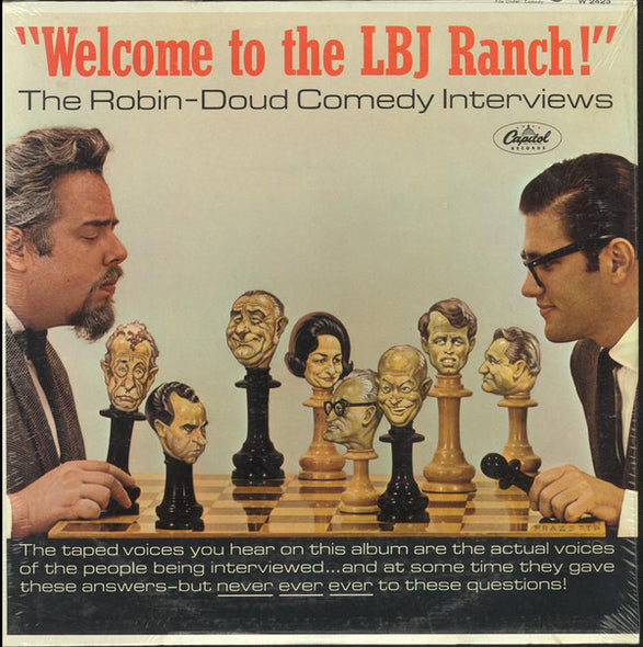 Earle Doud And Alen Robin : Welcome To The LBJ Ranch! (LP, Mono)