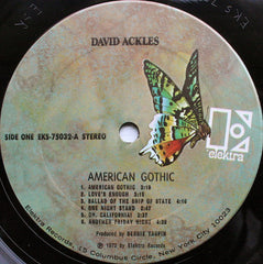 David Ackles : American Gothic (LP, Album, San)