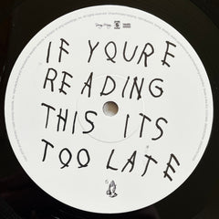 Drake : If You're Reading This It's Too Late (2xLP, Mixtape)