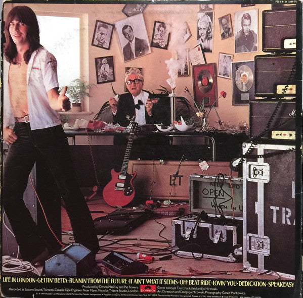 Pat Travers : Putting It Straight (LP, Album, Ric)