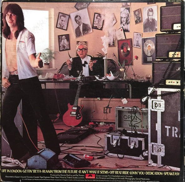 Pat Travers : Putting It Straight (LP, Album, Ric)