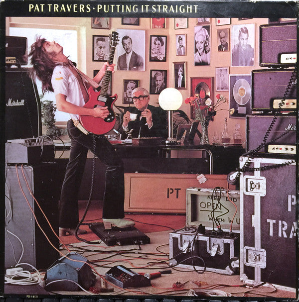 Pat Travers : Putting It Straight (LP, Album, Ric)