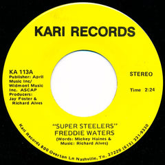 Freddie Waters : Super Steelers (7")