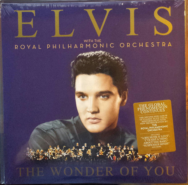 Elvis* With The Royal Philharmonic Orchestra : The Wonder Of You (2xLP, Album)