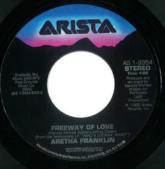 Aretha Franklin : Freeway Of Love (7", Single, Styrene, 4:0)