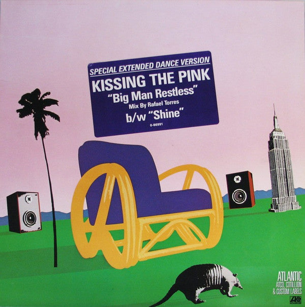 Kissing The Pink : Big Man Restless (12")