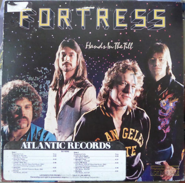 Fortress (13) : Hands In The Till (LP, Album, Mon)