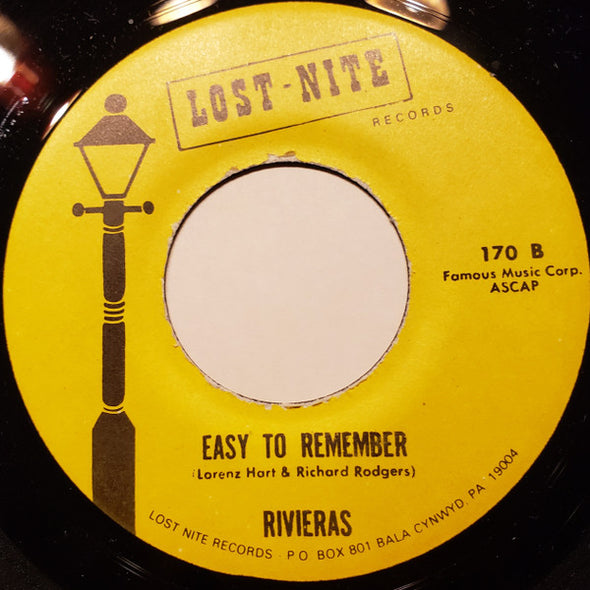 Rivieras* : Stay In My Heart / Easy To Remember (7", RE)