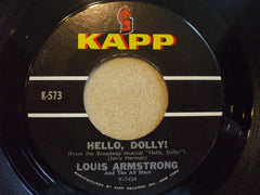 Louis Armstrong And The All Stars* : Hello, Dolly (7", Single, San)