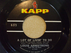 Louis Armstrong And The All Stars* : Hello, Dolly (7", Single, San)