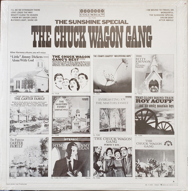 Chuck Wagon Gang : The Sunshine Special (LP, Mono, RE)