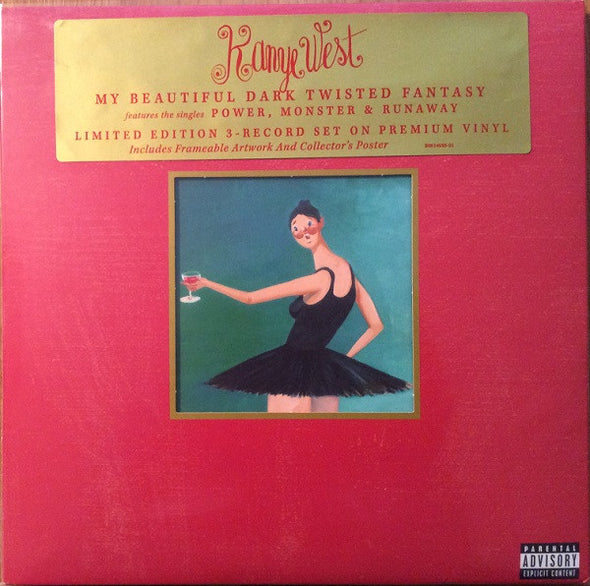 Kanye West : My Beautiful Dark Twisted Fantasy (LP,Album,Limited Edition,Reissue)
