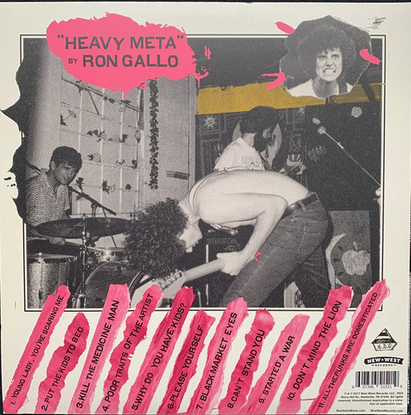 Ron Gallo : Heavy Meta (LP,Album)