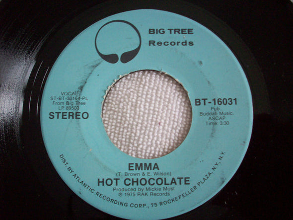 Hot Chocolate : Emma (7", Single, Promo, Pla)