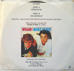 Wham! : Freedom (7", Single, Styrene, Pit)