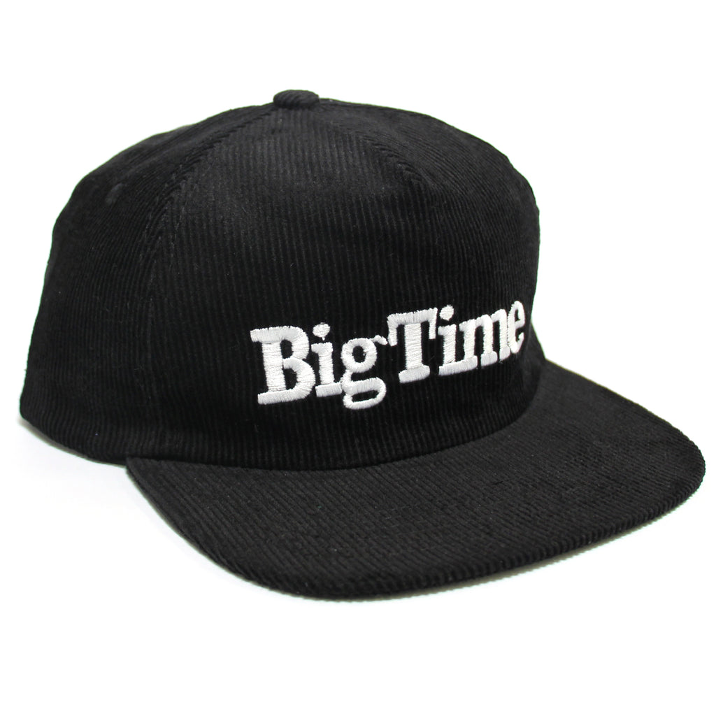 Big Time Corduroy Hat - Black & White