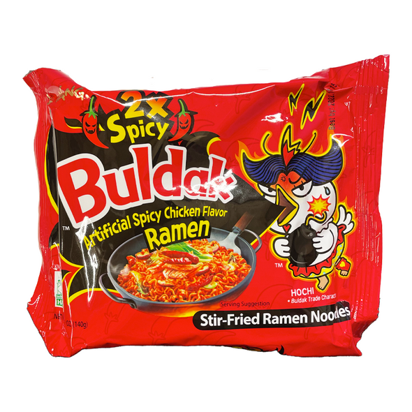 Buldak 2x Spicy Chicken Flavor Stir Fried Ramen