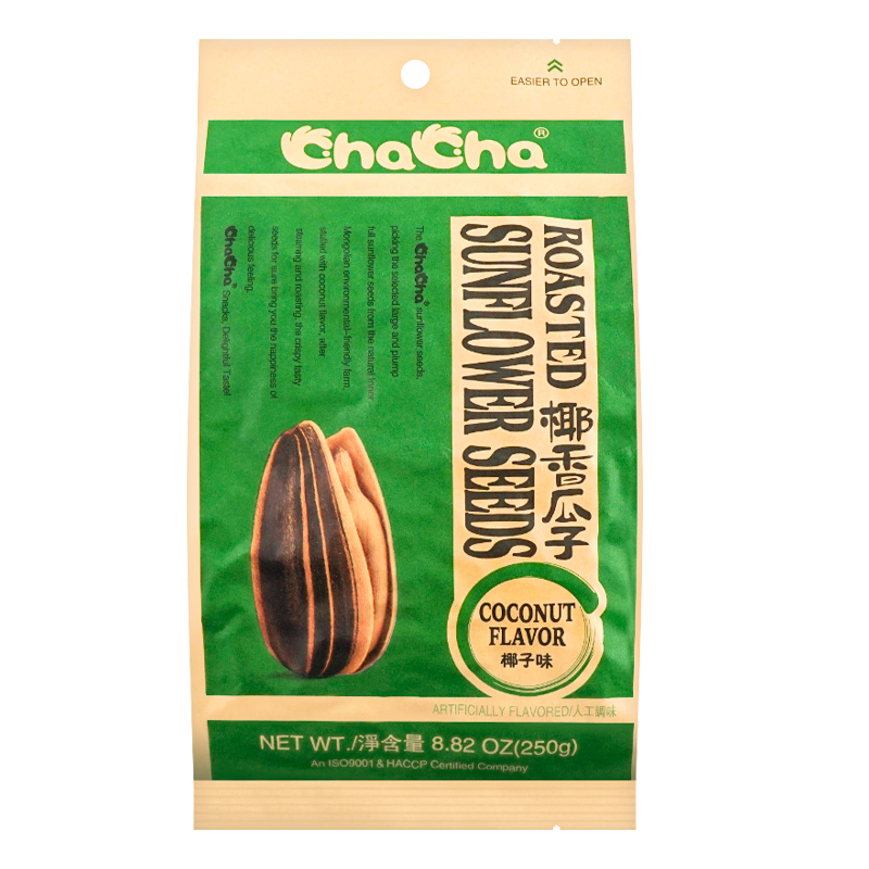 ChaCha Roasted Sunflower Seeds Coconut Flavor