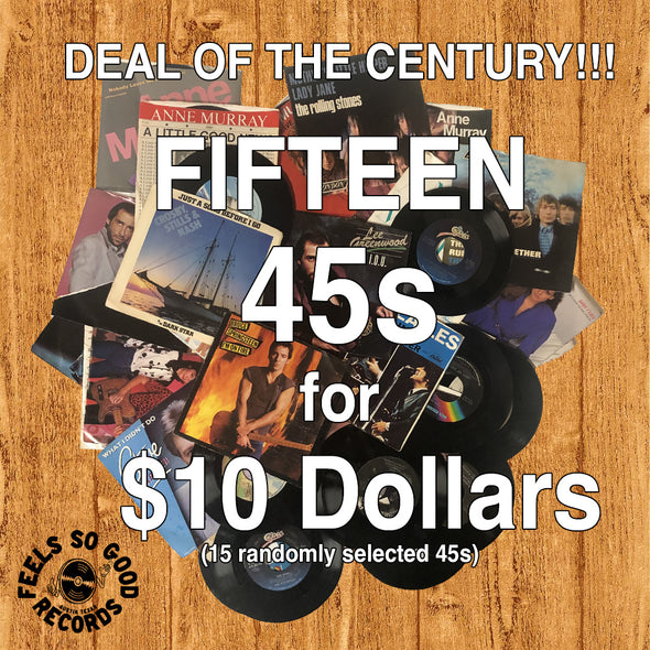 15 45's for $10
