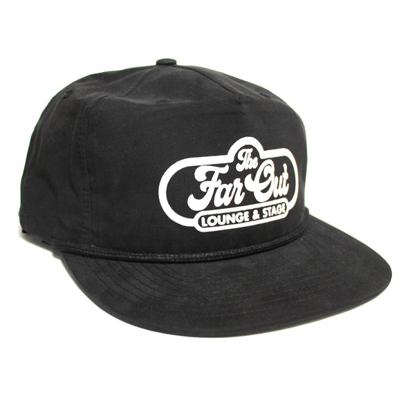 The Far Out Lounge Hat - Black