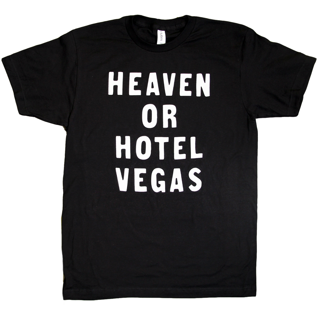 Heaven Or Hotel Vegas - Black Tee