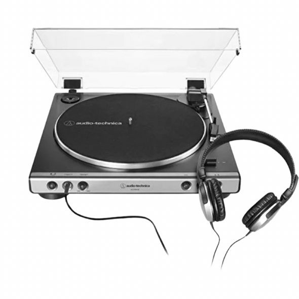 Audio Technica-LP60XHP-GM Fully Automatic Belt-Drive Stereo Turntable