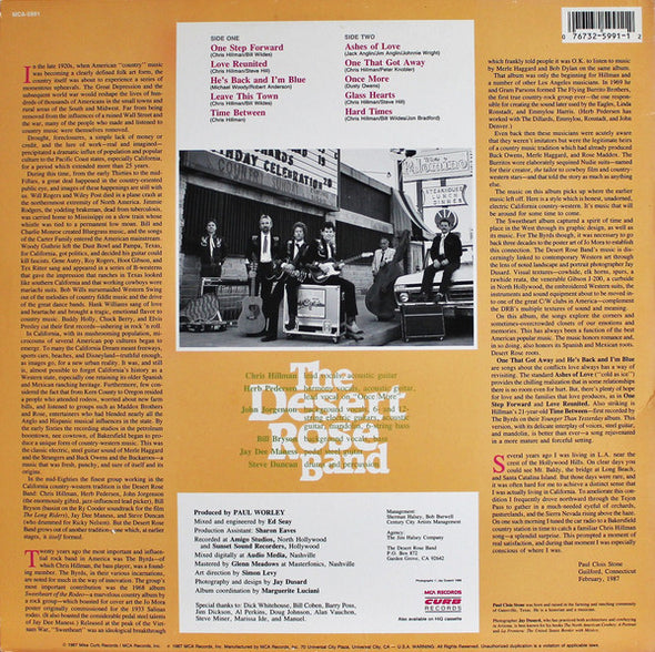 Desert Rose Band : The Desert Rose Band (LP, Album)