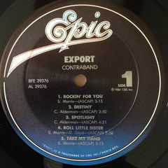 Export (4) : Contraband (LP, Album)