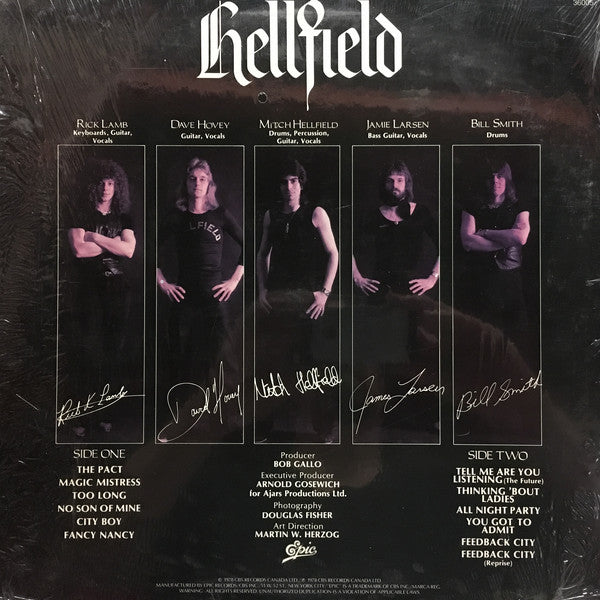 Hellfield : Hellfield (LP, Album)