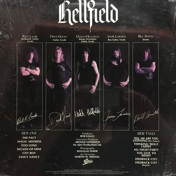 Hellfield : Hellfield (LP, Album)