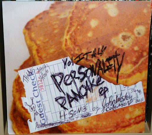 John Wesley Coleman III* / Followed By Static : Personality Pancake / Bacon Bear (12", EP)