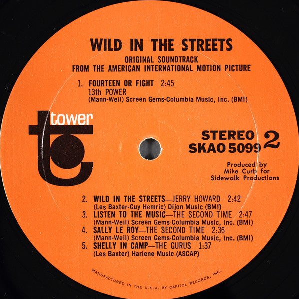 Various : Wild In The Streets (LP, Album)