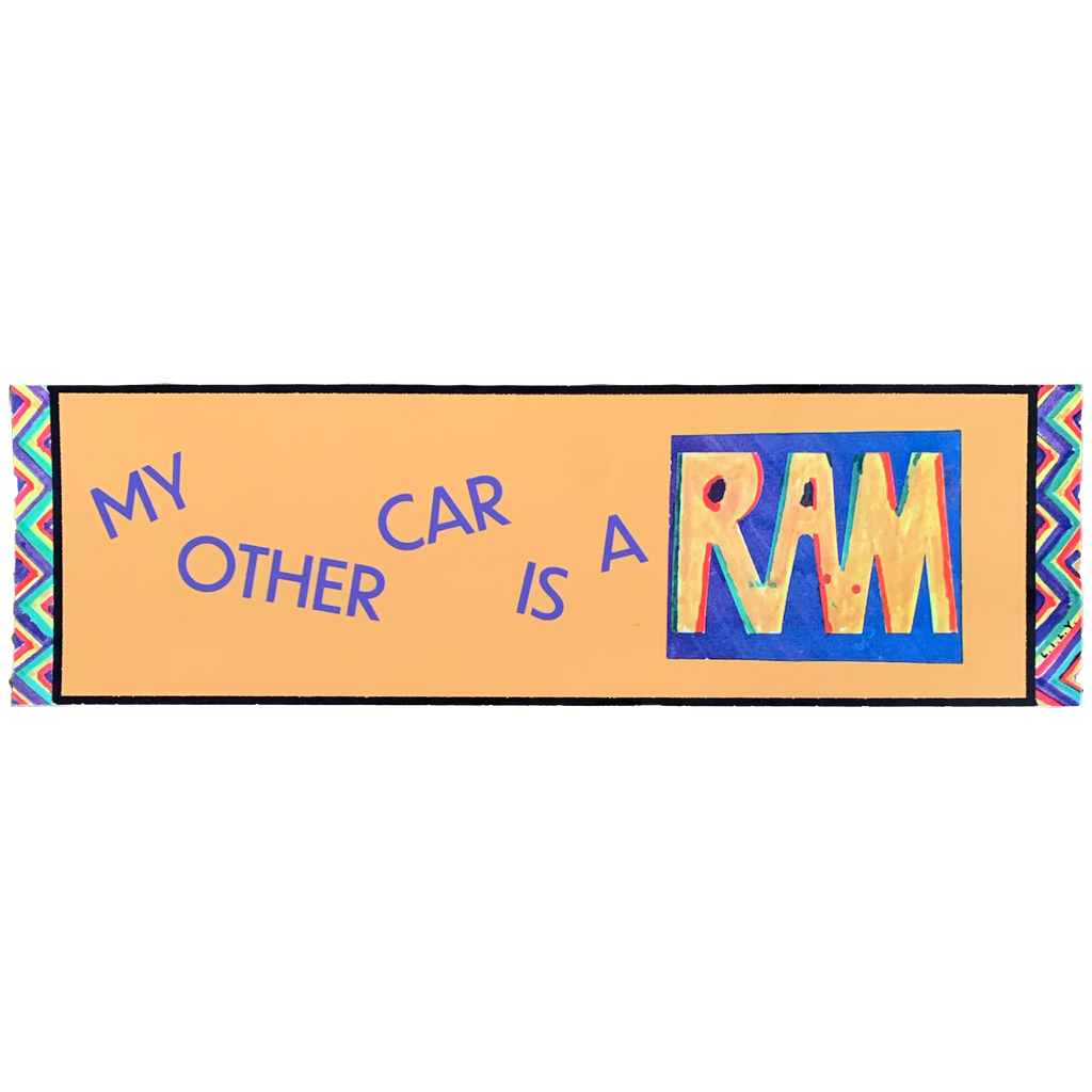 RAM Bumper Sticker