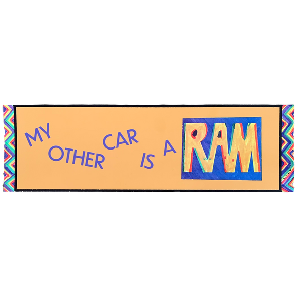 RAM Bumper Sticker
