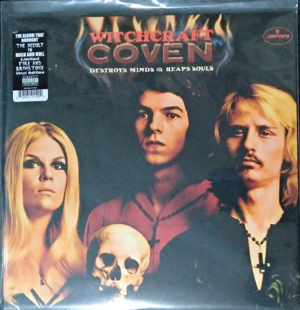 Coven (3) - Witchcraft Destroys Minds & Reaps Souls (LP, Album, Ltd, RE, Gat) (M)34