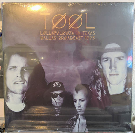Tool (2) – Lollapalooza In Texas: Dallas Broadcast 1993: Clear Vinyl Limited Edition