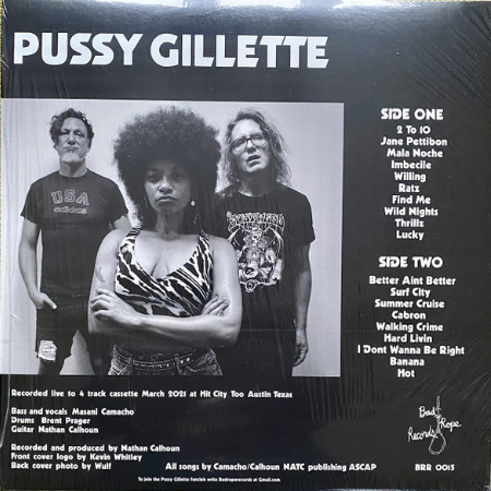 Pussy Gillette - Pussy Gillette (LP, Blk) (M)20