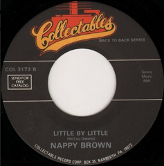 Nappy Brown - Don't Be Angry / Little By Little (7", RE) (VG)3