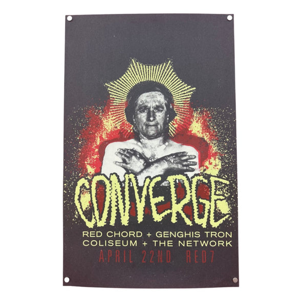Converge Mid 2000's Austin Screen Print Concert Poster