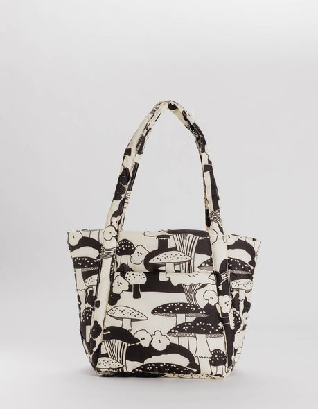 Puffy Mini Tote - Mushrooms