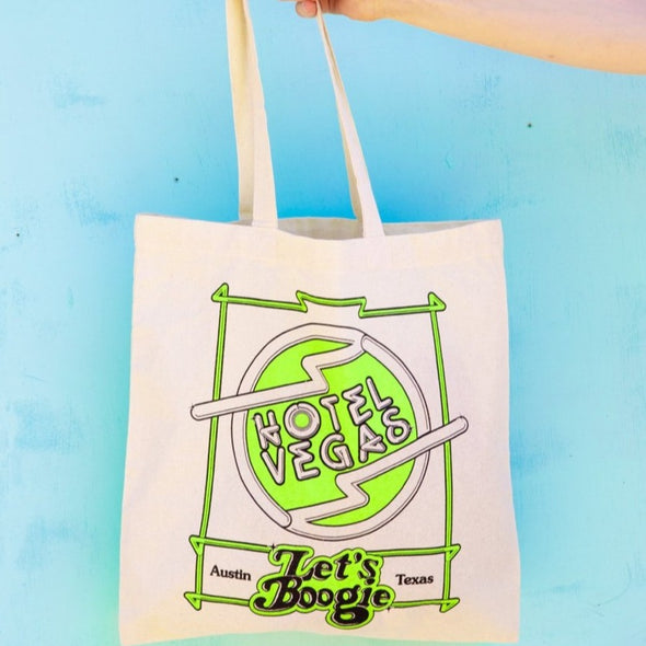 Hotel Vegas - Let's Boogie Tote Bag