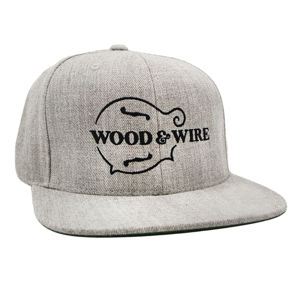 Wood & Wire Cap - Grey