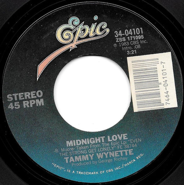 Tammy Wynette : Still In The Ring / Midnight Love (7")