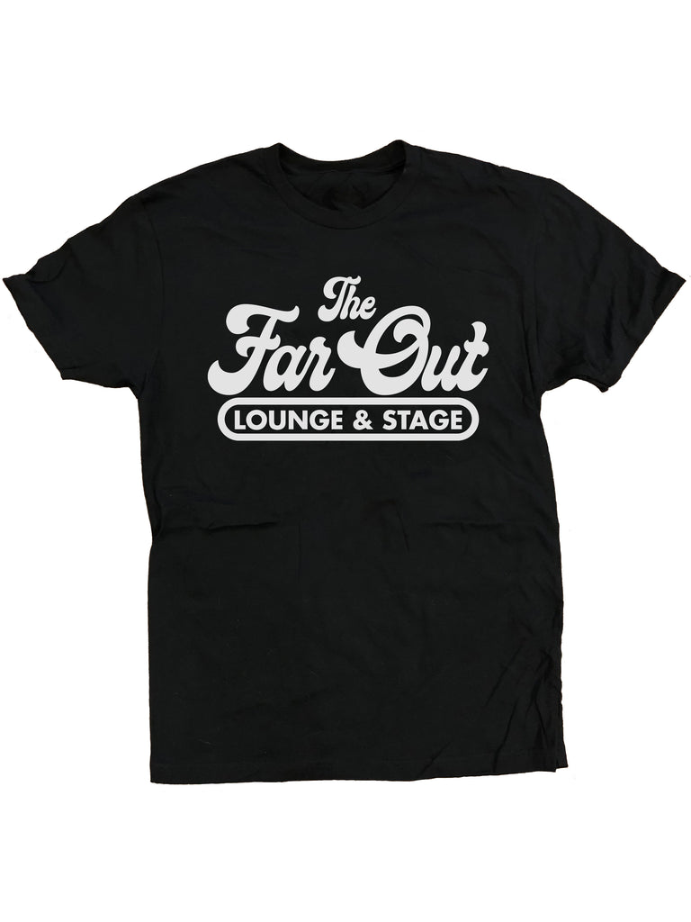 The Far Out Lounge Tee - Black