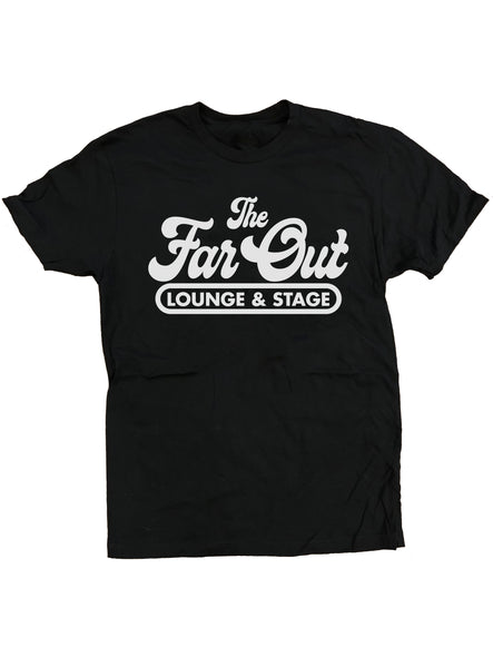 The Far Out Lounge Tee - Black