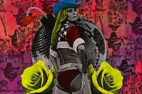 Molotov Gallery "Yellow Rose of Texas"  Collage