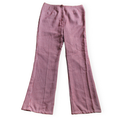 Vintage 80s High Rise Gingham Pants - LAST CHANCE