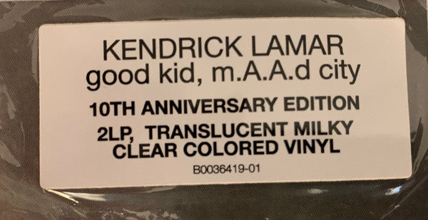 Kendrick Lamar - Good Kid, M.A.A.d City (2xLP, Album, Ltd, RE, Tra) (M)41